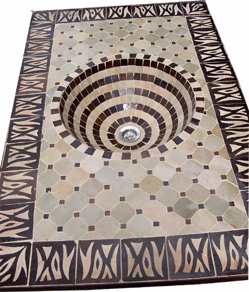 Zellige salle de bain Entreprise de, rénovation, Marrakech, casablanca, agadir, tanger, Casablanca, Maroc, travaux, batiment,  